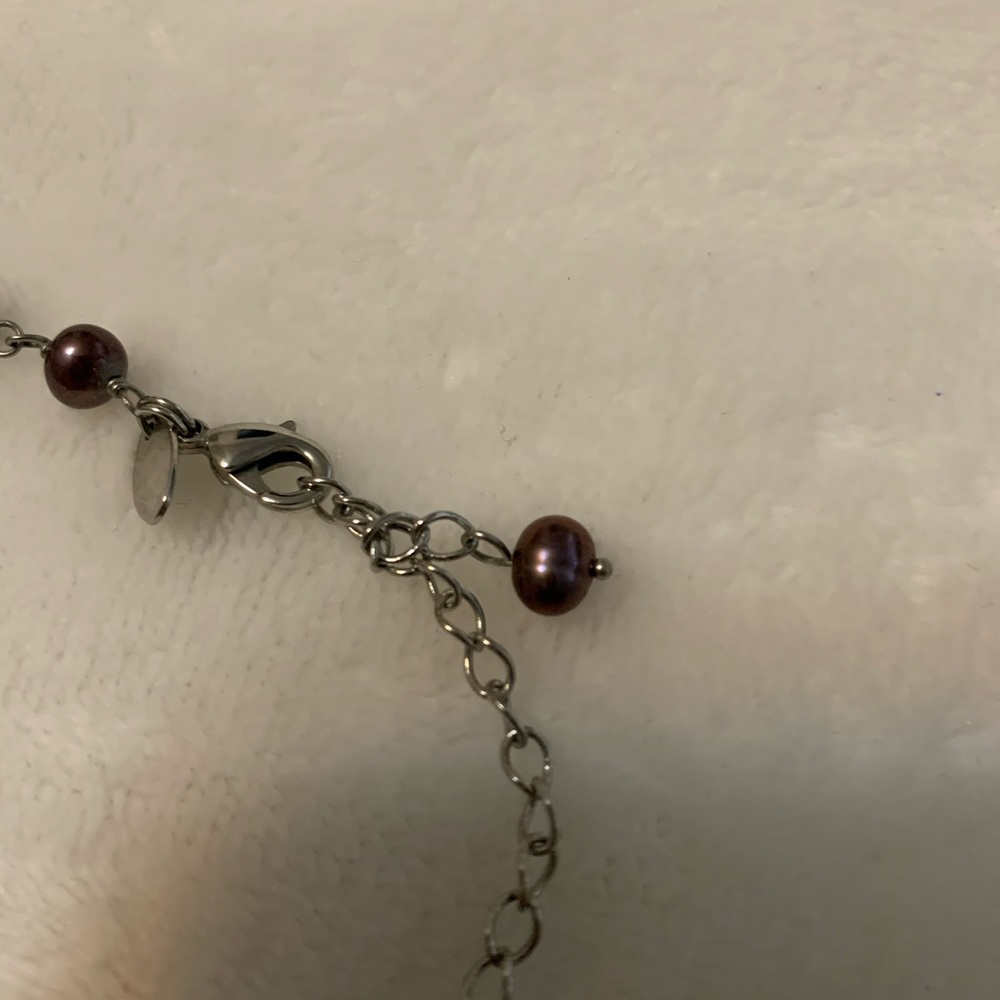 Lia Sophia pearl & bead 18in. adjustable necklace - Picture 4 of 7